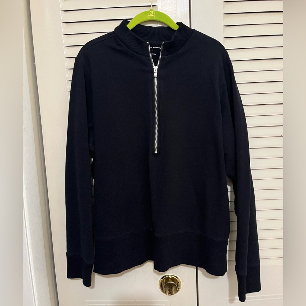Universal Standard Zoe half-zip sweatshirt size S (XL 14/16)